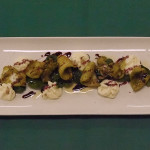 Calamaretto vizioso - ricetta del ristorante Fortino Napoleonico di Portonovo di Ancona