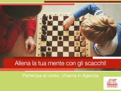 Allena la tua mente: corso di scacchi presso Generali Italia - agenzia di Senigallia