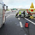 incidente sull’A14 tra Senigallia e Montemarciano
