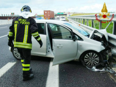 incidente sull’A14 tra Senigallia e Montemarciano