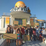 Stop vel-ENI, manifestazione contro lo sponsor del CaterRaduno