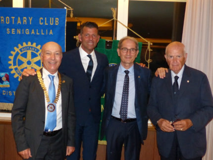 L’ing. Massimo Spadoni Santinelli è il nuovo presidente del Rotary club Senigallia.