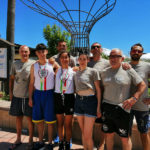 I campioni italiani di gym boxe Sara Cuicchi e Nicolò Galli dell'Accademia Pugilistica Senigalliese