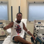 Francesco Olivi alla sua centesima donazione di sangue e plasma all'Avis