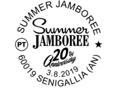 Speciale annullo filatelico dedicato al Summer Jamboree #20
