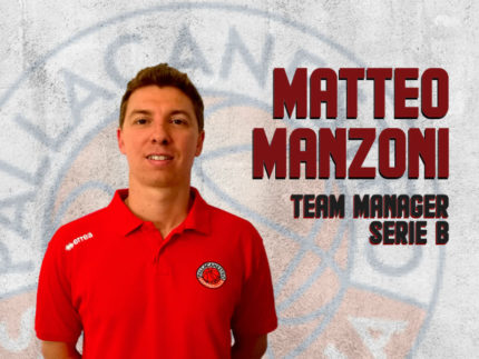 Matteo Manzoni Team Manager Pallacanestro Senigallia