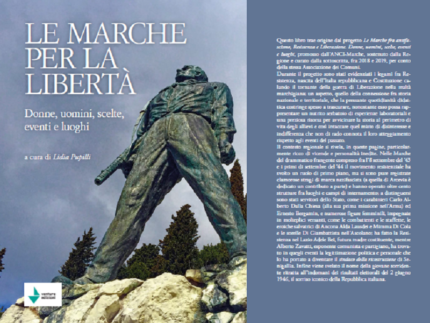 Copertina del libro "Le Marche per la libertà"