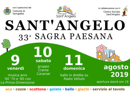 Sagra Paesana 2019 a Sant'Angelo di Senigallia