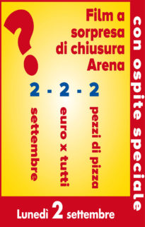 Chiusura Arena Gabbiano 2019 con la serata 2-2-2