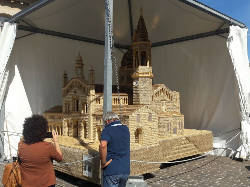 Cattedrale di grano a Senigallia per Pane Nostrum 2019