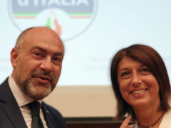 Massimo Bello e Roberta Angelilli