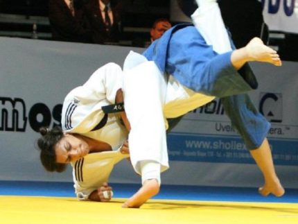 La campionessa di judo Lucia Morico