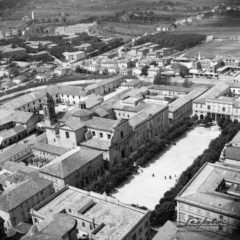 Foto aerea di Senigallia, tratta dall'archivio storico Leopoldi