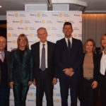 Il prof. Vilberto Stocchi (al centro) ospite del Rotary Club Senigallia