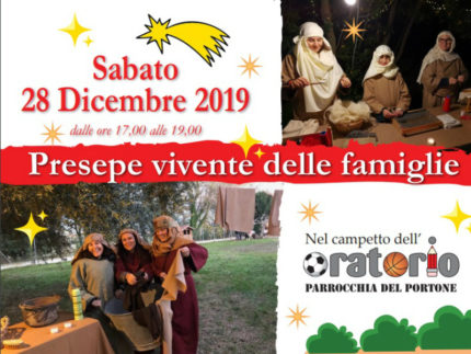 Torna il presepe vivente all’oratorio del Portone