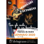 “Con gli occhi di un bambino”, concerto dedicato a Fabrizio De Andre’