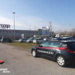 Carabinieri presso il centro commerciale Il Maestrale - Ipercoop
