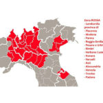 Coronavirus: mappa zona rossa definita l'8 marzo 2020
