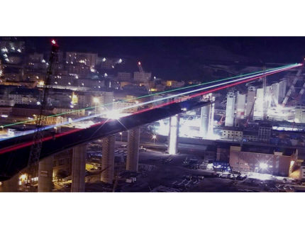 Cantiere del nuovo ponte di Genova