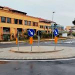 Nuova rotatoria a Marzocca tra viale della Resistenza e via della Marina