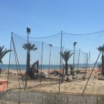 Lavori in corso negli stabilimenti balneari di Senigallia