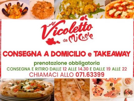 Ristorante pizzeria Al Vicoletto da Michele - Consegna a domicilio e ritiro dell'asporto