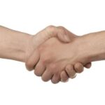 Patto, stretta di mano, accordo