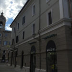 Riqualificazione operata da ditta Marinelli Sisto srl a Senigallia su edificio storico tra via dei Commercianti e corso II Giugno