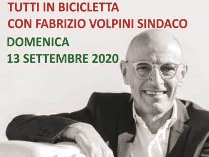 Passeggiata in bicicletta a sostegno di Fabrizio Volpini