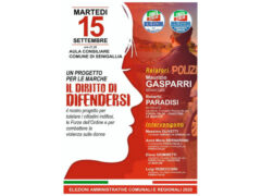 Gasparri a Senigallia per promuovere il disegno di legge dell'Avv. Paradisi