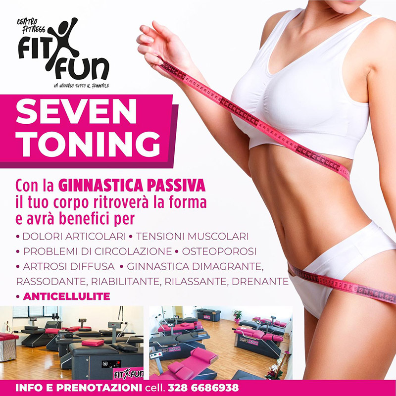 Seven Toning alla palestra centro fitness FitxFun di Senigallia