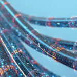 Cavi, rete, connessione, internet, fibra