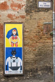 Opera degli artisti Lapsus esposta a Bologna per il Festival Outsider Art Arte Irregolare