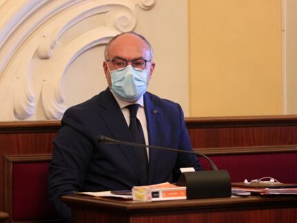 Massimo Bello in Consiglio Comunale a Senigallia