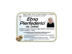 Etna Pierfederici Necrologio