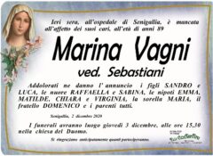Marina Vagni Necrologio