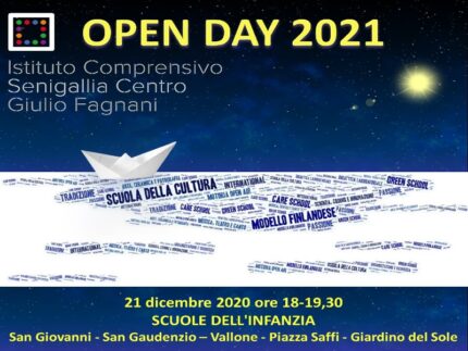 Open day 2021 Scuole dell'Infanzia I.C. Senigallia Centro