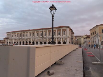 Nuovo ponte sul Misa in centro a Senigallia