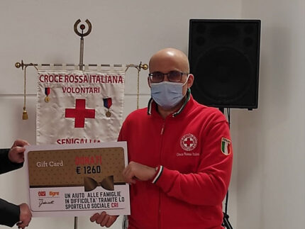 Gift card donatele alla Croce Rossa di Senigallia