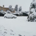 Neve nell'entroterra di Senigallia - Foto Associazione Meteo MisaNevola