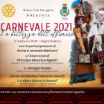 Locandina Carnevale 2021 del Rotary Club