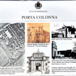 Pannello informativo Porta Colonna a Senigallia