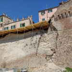 Lavori messa in sicurezza delle mura di Corinaldo