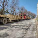 Lavori di messa in sicurezza delle mura di Corinaldo