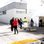 Hub vaccinale alla caserma dei Vigili del Fuoco di Senigallia