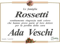 Ada Veschi, necrologio