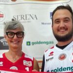 Sonia Fileri e Luigi Giacomelli - presidente e vice presidente Pallacanestro Senigallia