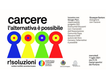 “Carcere – L’alternativa è possibile” di Giorgio Pieri.