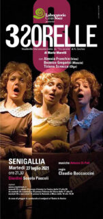 Locandina spettacolo "3 sorelle"