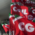 Cgil. sindacato, bandiere